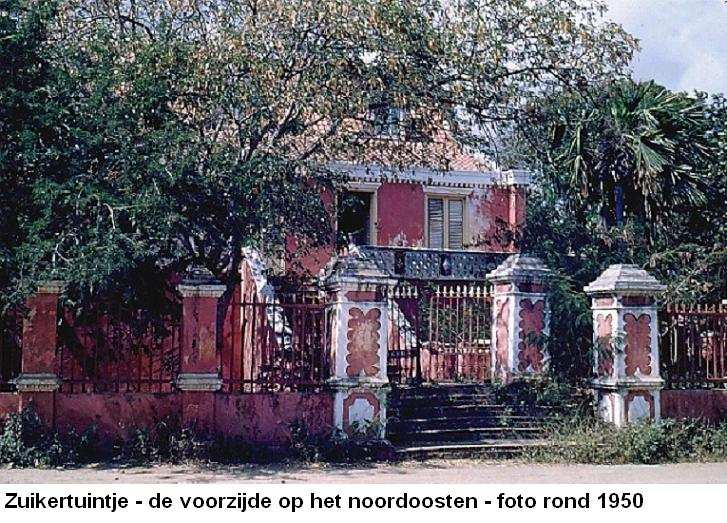 27. Zuikertuintje voorzijde op het noordoosten 1950